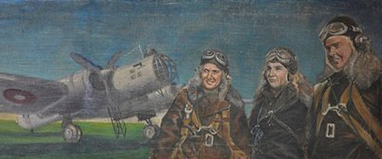 'Heroic Women Pilots' (unknown artist)