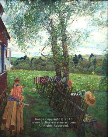 'Potato Field In Bloom' by Konstantin Yurievich Finakov