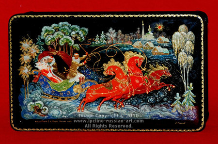 Palekh Lacquer Boxes