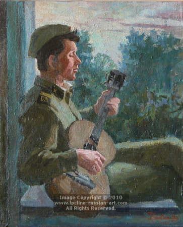 ''A Soldier' Blinded' by Sergei Alekseevich Prikazchikov