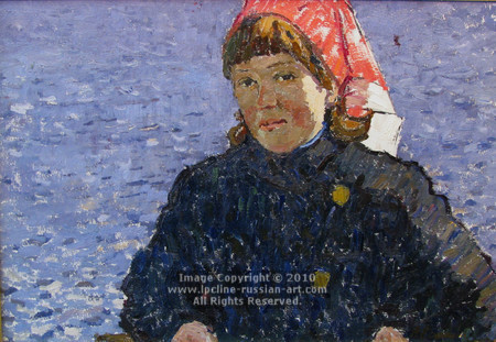 ''Collective Farm Worker'' by Alexei Pavlovich Yeryomenko (Eremenko)