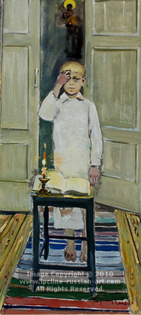 ''In Grandmother's Home'' by Vladimir V. Sizov