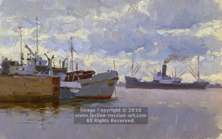 'At The Crossing Place' by Nikolai Dmitrevich Chernushkin