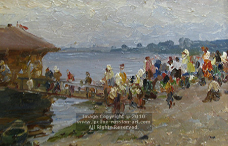 ''On The Dock'' by Vadim Y. Kulakov