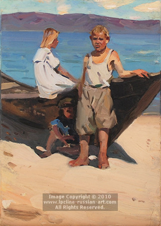 ''Children of Baikal'' by Evgeni Borisovich Khoroshilov