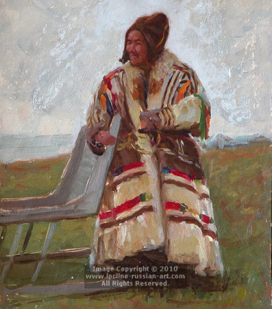 'Komi Woman , Nenet Woman' by Nikolai Dmitrevich Chernushkin
