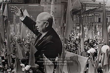 ''Decoration And Demonstration' 1957' by Dmitri Baltermants 1912-1990