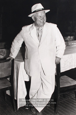 ''Krushchev' 1955' by Dmitri Baltermants 1912-1990