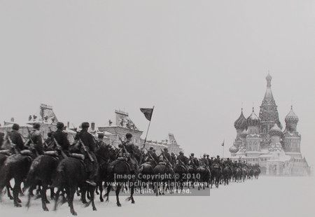 ''On Their Way To The Front' Nov. 7, 1941'' by Dmitri Baltermants 1912-1990