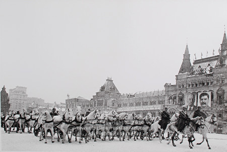 ''Calvary, Red Square, Nov. 7, 1941'' by Dmitri Baltermants 1912-1990