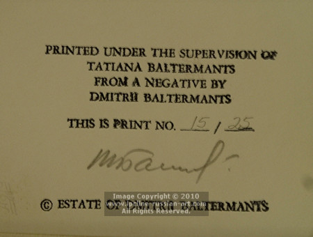 'Stamp of Authenticity' by Dmitri Baltermants 1912-1990