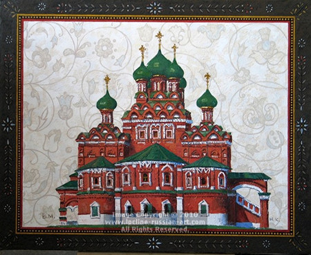 ''Trinity Church Ostankino'' by Nadezhda Kozinina