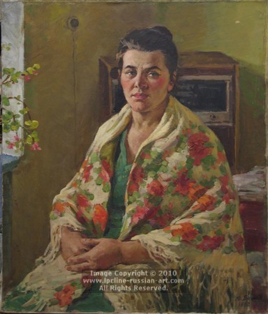 ''Tanya Panyukova'' by Yuri Fedorovich Vnodchenko