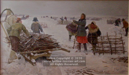 ''Snow Cages'' by Evgeniy Kostryukov