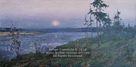 ''Evening'' by Sergei Ivanovich Pichugin