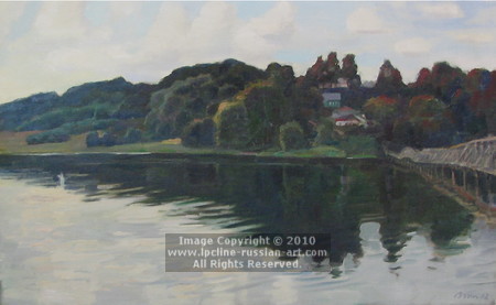 ''Sunzha River' Ivanova' by Vladimir E. Shpakovsky