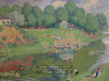 ''The Belaya River'' by Vladimir A. Milashevski