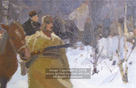 ''Partisians'' by Pyotr I. Maiorov