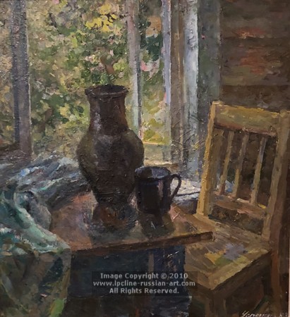 ''Still Life At Window'' by Kseniya N. Uspenskaya