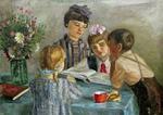 'Young Teacher' by Konstantin M. Stakhovski