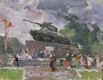 'Memorial To A Tank Battle' by Vasily P. Krivoruchko